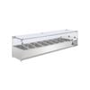 Polar G-series Countertop Prep Fridge 8x 1/4gn - Countertop Prep Fridges (g610-a)