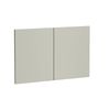 Kaboodle 900mm Pistachio Modern Med Rangehood Doors - 2 Pack