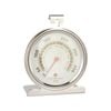 Mastercraft Round 10cm Stainless Steel Oven Thermometer - Silver