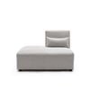 Foret 1pc Sofa Modular Extension Lounge Couch Fabric Left Seater Chaise Ottoman Beige