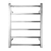 Forme Square 6 Bar Heated Towel Rail