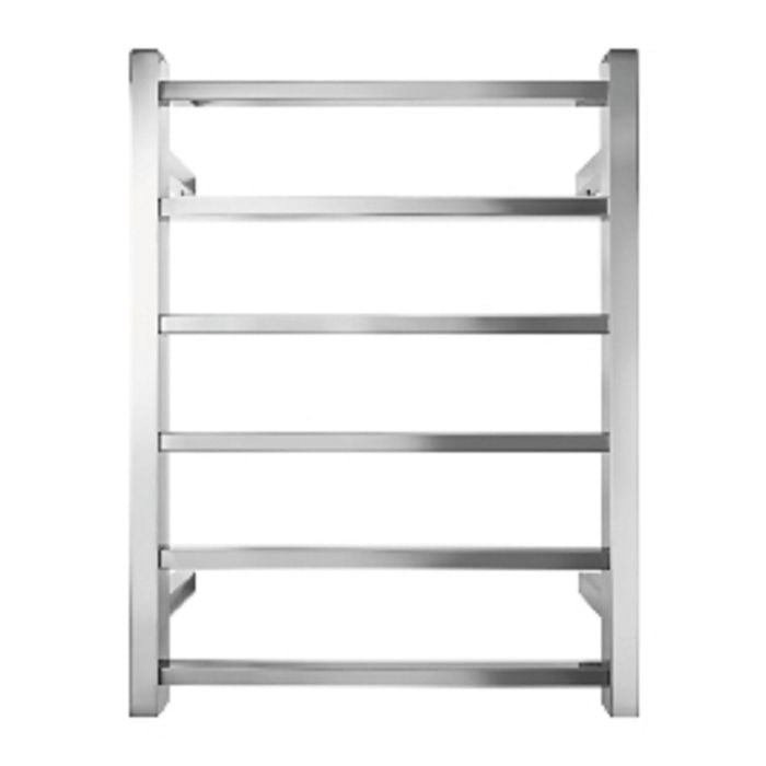 Forme Square 6 Bar Heated Towel Rail