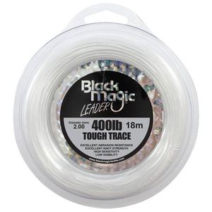 Black magic tough trace monofilament fishing leader 400lb
