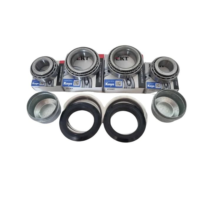 Koyo 2x Marine Trailer Bearing Kit With Dustcaps  To Suit Ford Axle. L68149 And Lm12749 - Bearing Kit | Marine Bearing | Wheel