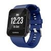 TEGAL Silicone Sport Band Strap For Garmin Forerunner 35 Midnight Blue