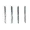 Everhang M6 x 48mm Zinc Plated Hanger Bolt - 4 Pack
