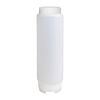 Vogue Squeeze Bottle Rotation Clear 455ml Kitchen Storage Sauce Dispenser