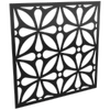 ProtectorAl 300 - 1200 x 300 - 1200mm Gloss Black / Satin Black Morrocco Unframed Composite Deco Panel