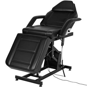 Advwin Fully Electric Beauty Bed, Salon Facial Bed Chair Black