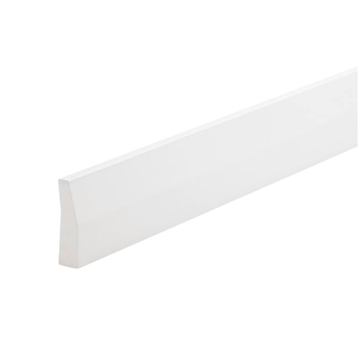 66 x 18mm 5.4m Moulding White Pine FJ Primed Half Splayed 2