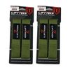 2x 2pc Lift-tech Neo-tech Padded Cotton Wrist Support Lifting Straps Army 21.5in