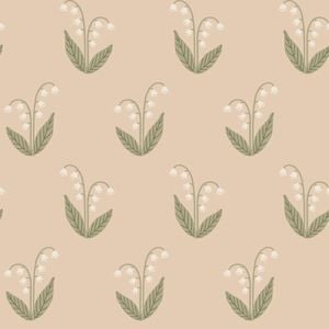 Wallpaper Trader Lilly Wallpaper Roll 10.05m X 53cm, Blush