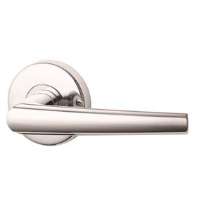 Lockwood 63mm Chrome Plate Velocity Spire Passage Leverset