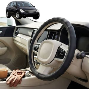 Australian Goose Steering Wheel Cover for Mercedes-Benz R-Class 2006 - 2015 (W251) Circle Black