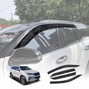 Weathershields for Toyota Fortuner 2015-Onwards Weather Shields Wind Deflectors Window Sun Visor