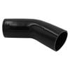 GASO 45 Degree Standard Elbow 3" (76mm) Silicone Hose Black