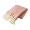 Pilbeam Living Herringbone Throw Home Decor 127x152cm Rosewood