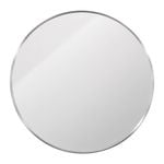 Barelli 1100 x 1100mm Brushed Nickel Large Flynn Round Framed Mirror