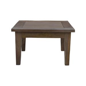 Aksa Lamp Table 60cm Solid Mango Wood Coffee