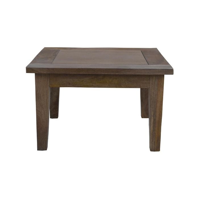 Aksa Lamp Table 60cm Solid Mango Wood Coffee
