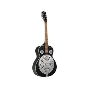 Karrera 40in Resonator Guitar - Black