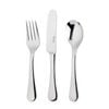 3pc Robert Welch Polished stainless Steel Radford children's Cutlery Set