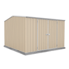 Absco Sheds 3.0 x 3.0 x 2.06m Classic Cream Premier Double Door Garden Shed
