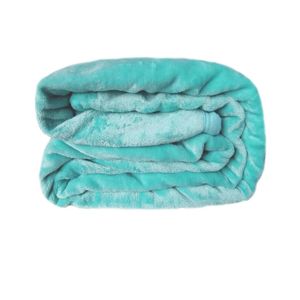 Bloomington 550GSM 2-Ply Mink Blanket Queen/King Turquoise