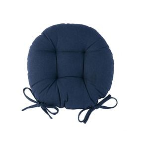 Harbour Housewares Round Dining Chair Seat Cushion