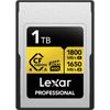 Lexar Professional Gold Series Cfexpress 4.0 Type A Card - 1tb
