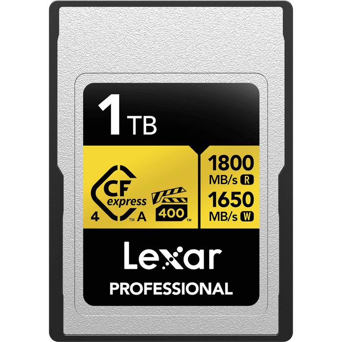 Lexar Professional Gold Series Cfexpress 4.0 Type A Card - 1tb