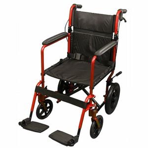Safety and Mobility Lightweight Aluminium Economy Transit Wheelchair