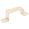 COLORBOND 100 x 75mm Downpipe Clip - Classic Cream