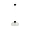 CLA Lighting MASON Oval Glass Pendant Light - Clear