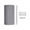 Blue Mountain Gutter Mesh 5.4mm Steel x 10m Tile Roof Kit