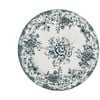 Casa Domani Rosetta Round Platter Antique Blue Finish Serveware 36cm