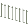 ProtectorAl 1201-2400W x 1200H Pale Eucalypt Batten Pool Fence Panel Raked Up to 15º