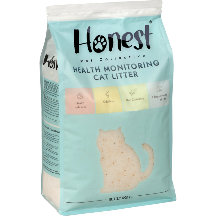 Honest Pet Collective 2.7kg 7L Health Monitoring Cat Litter