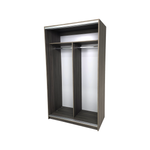 Bedford 1150mm Smoked Ash 2 Door Sliding Robe Frame