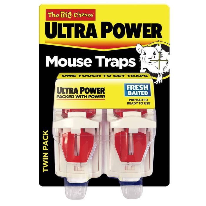 Big Cheese Ultra Power Mouse Trap - 2 Pack
