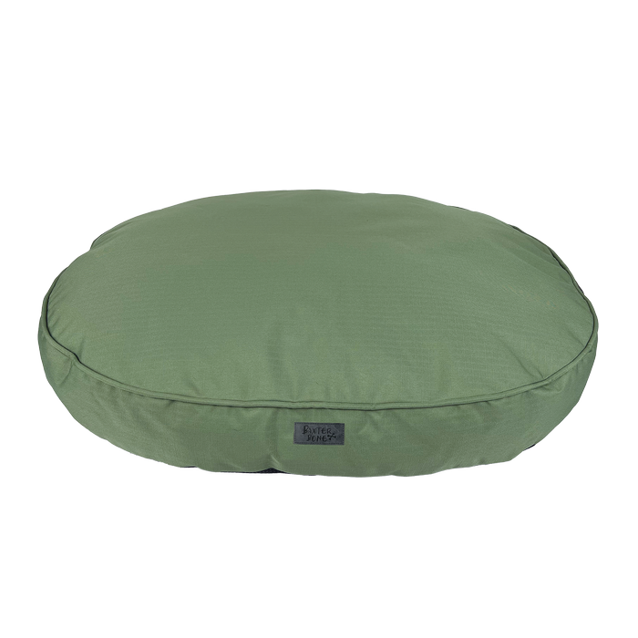 Baxter Bone Outdoor Ripstop Water Resistant Oval Pillow Bed With Removable Cover