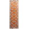 Handmade Lyon Wool Rug-6304-Orange-80x300cm