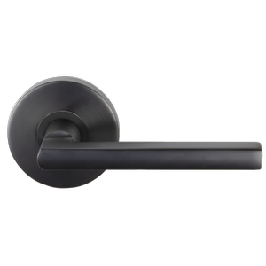 Windsor Graphite Nickel Large Rose Halo Hydra Dummy Lever