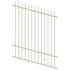 ProtectorAl 350 - 1200 x 1500mm Surfmist Raked Up to 15º Picket Top Pool Fence Panel