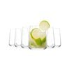 LAV Terra Highball Glasses - 590ml - Clear - Pack of 6