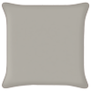 Mojo 45cm Solid Grey Cushion Cover With Pipe