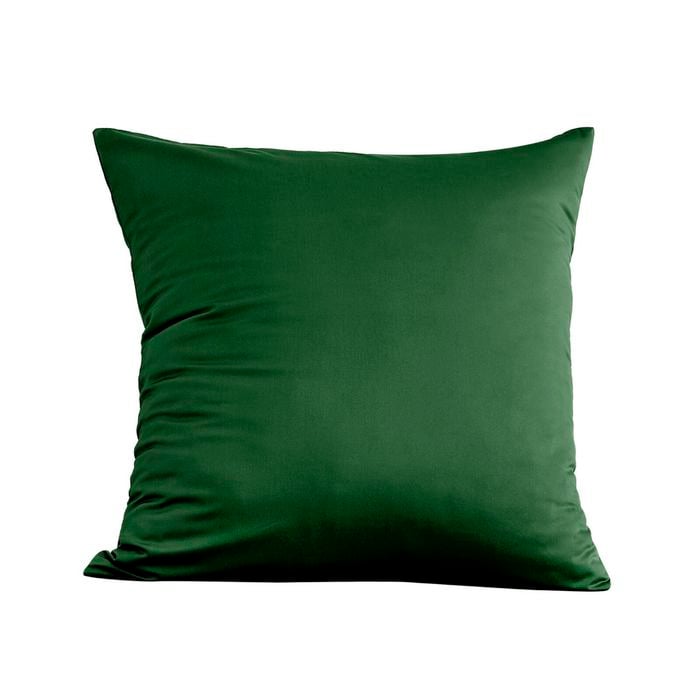 Serene 400tc Bamboo Cotton Sateen Euro Pillowcase Eden Green