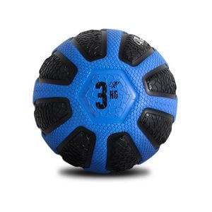 2-Tone Commercial Rubber Medicine Ball - 3kg