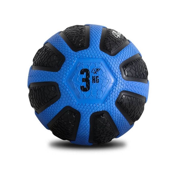 2-Tone Commercial Rubber Medicine Ball - 3kg