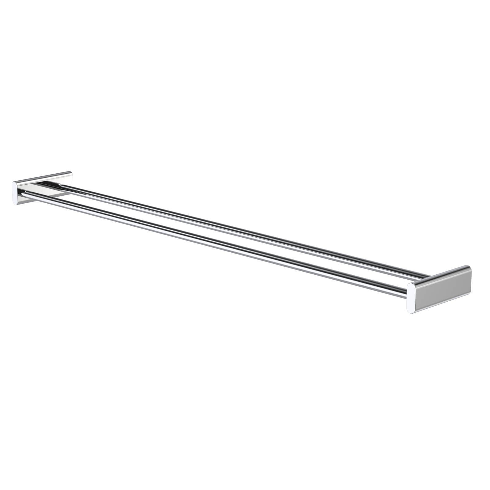 Caroma Track 800mm Double Chrome Towel Rail